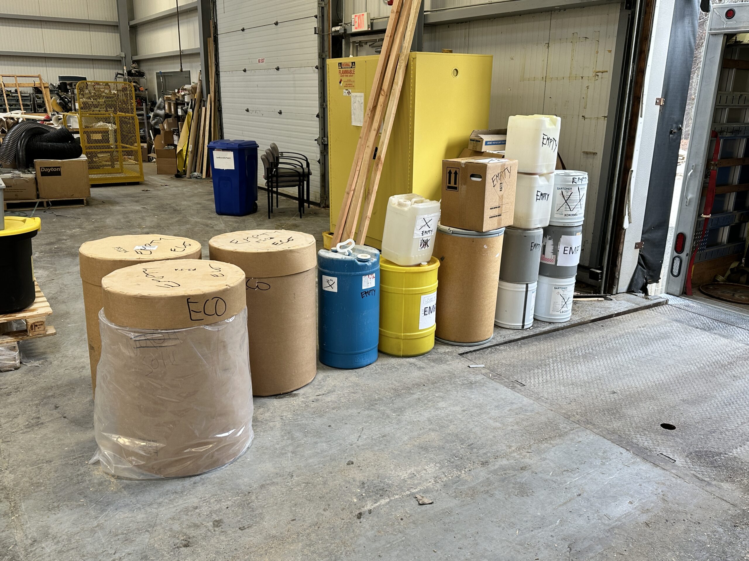 hazardous waste in barrels | lab pack disposal